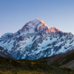 Aoraki,Mount,Cook,During,The,Dawn,In,The,Hooker,Valley,